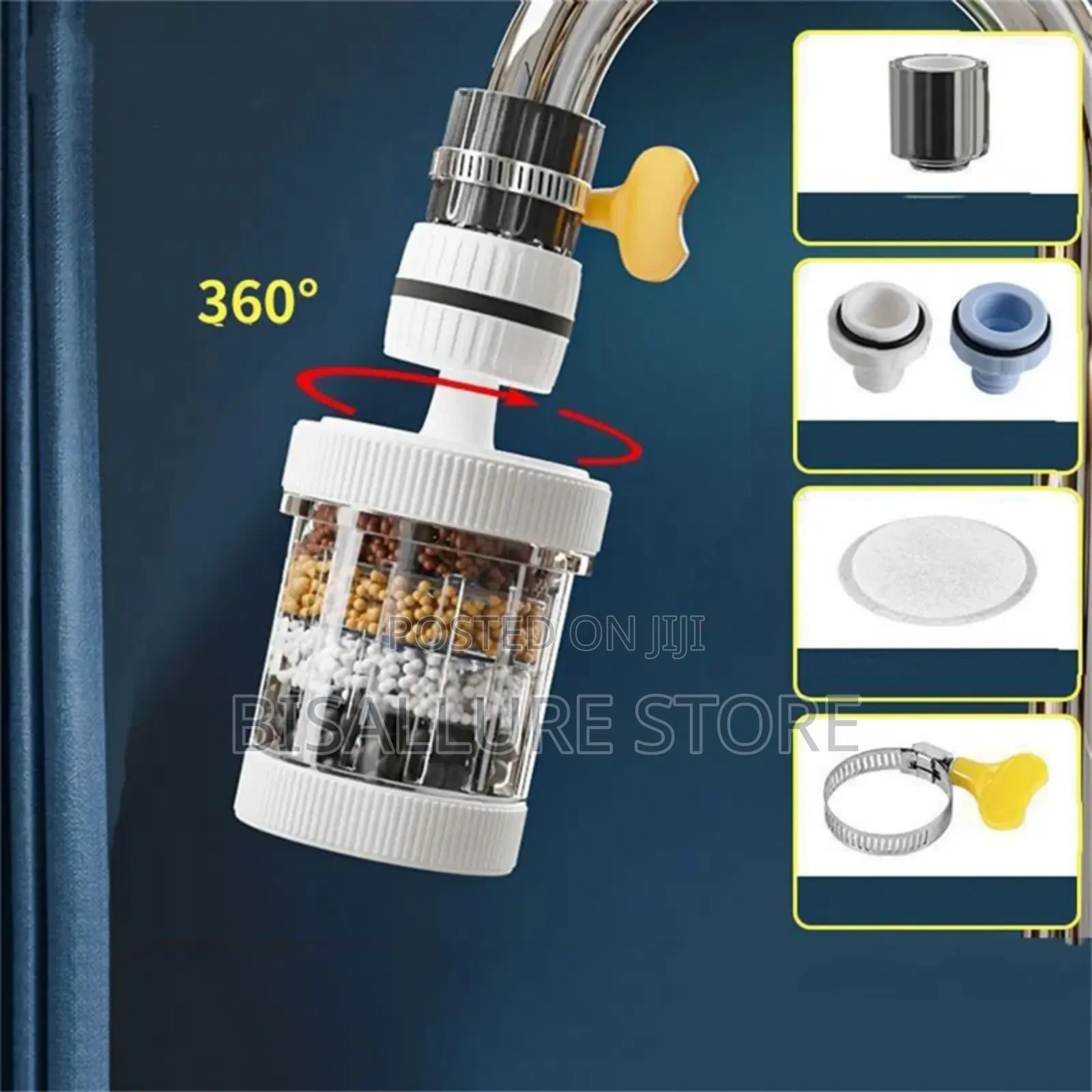 Rotating Water Filter And Purifier