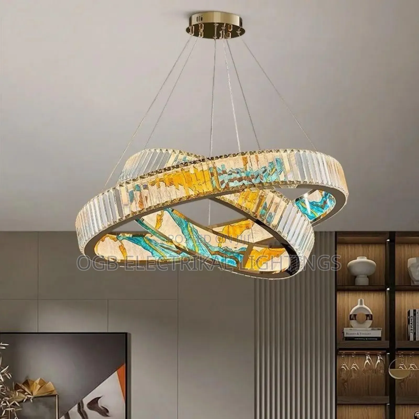 New Chinese Crystal Chandelier