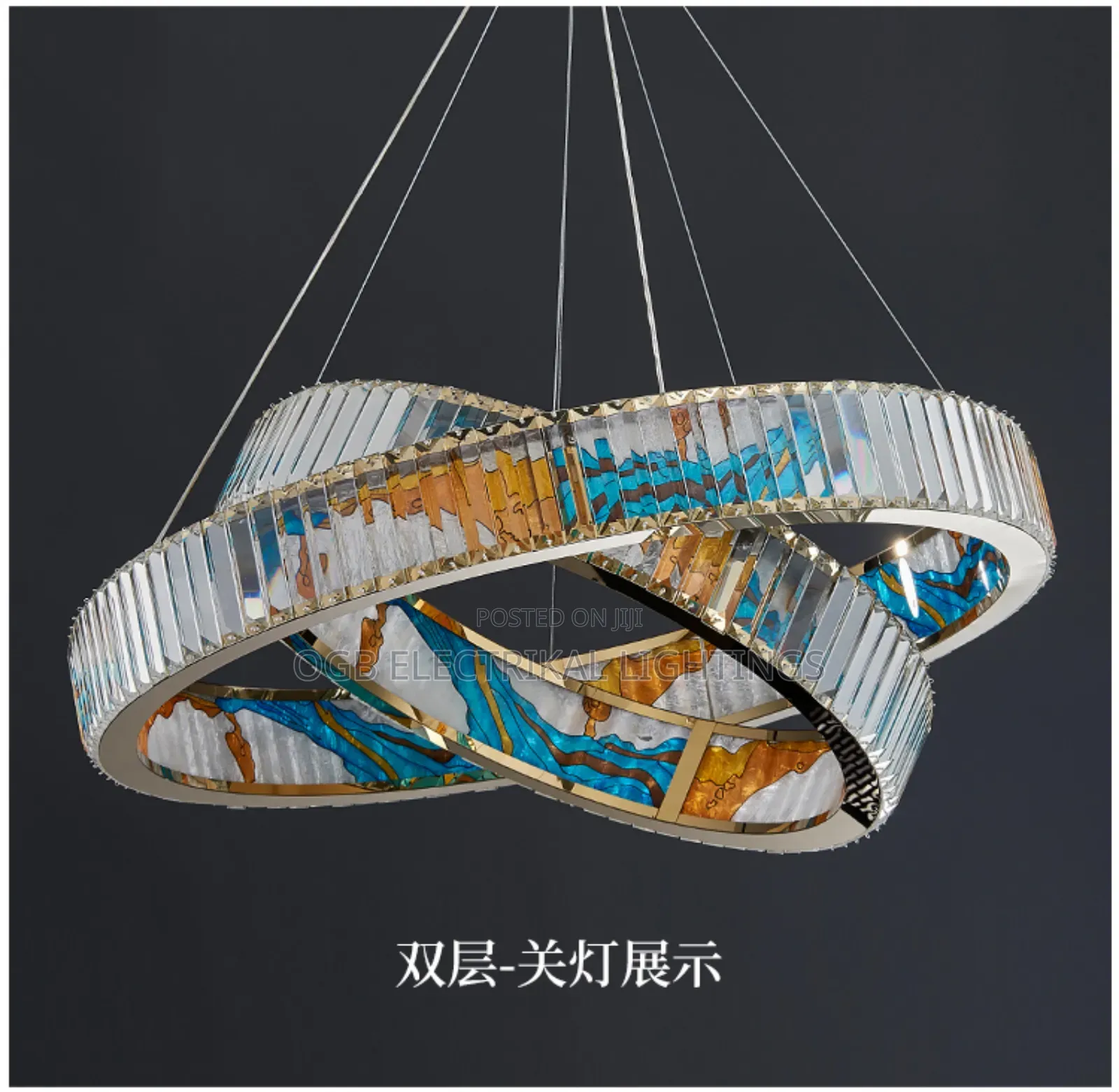 New Chinese Crystal Chandelier