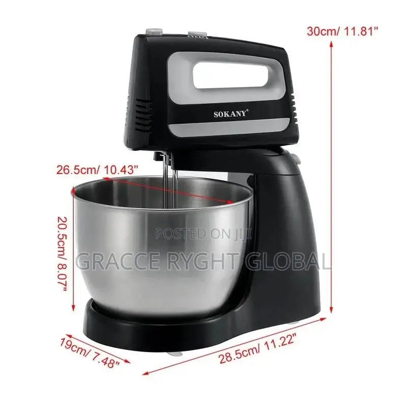 Sokany 3.5L Electric Stand Mixer