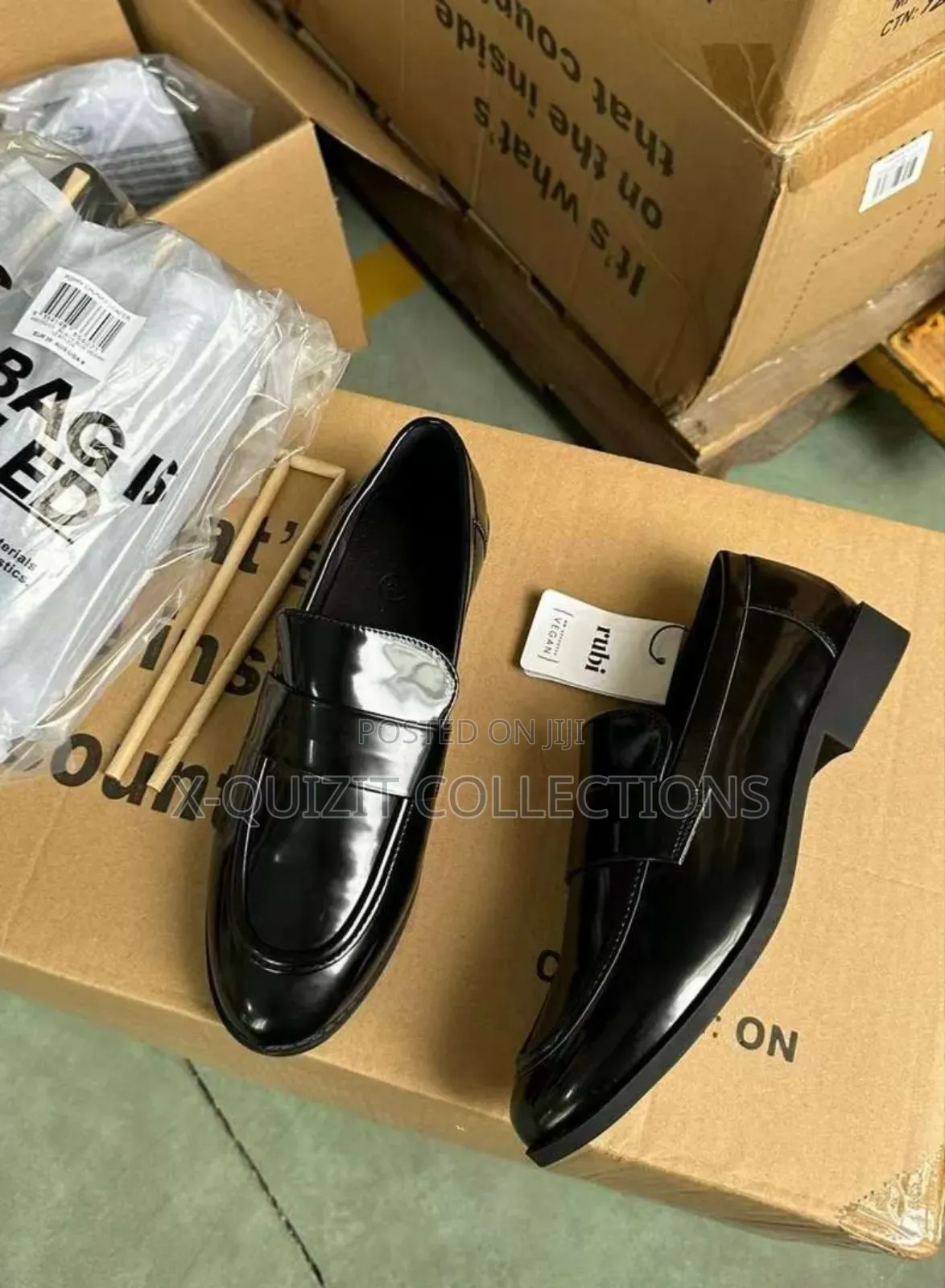 Rubi Ladies Black Loafers- Slim Fit (37-41)