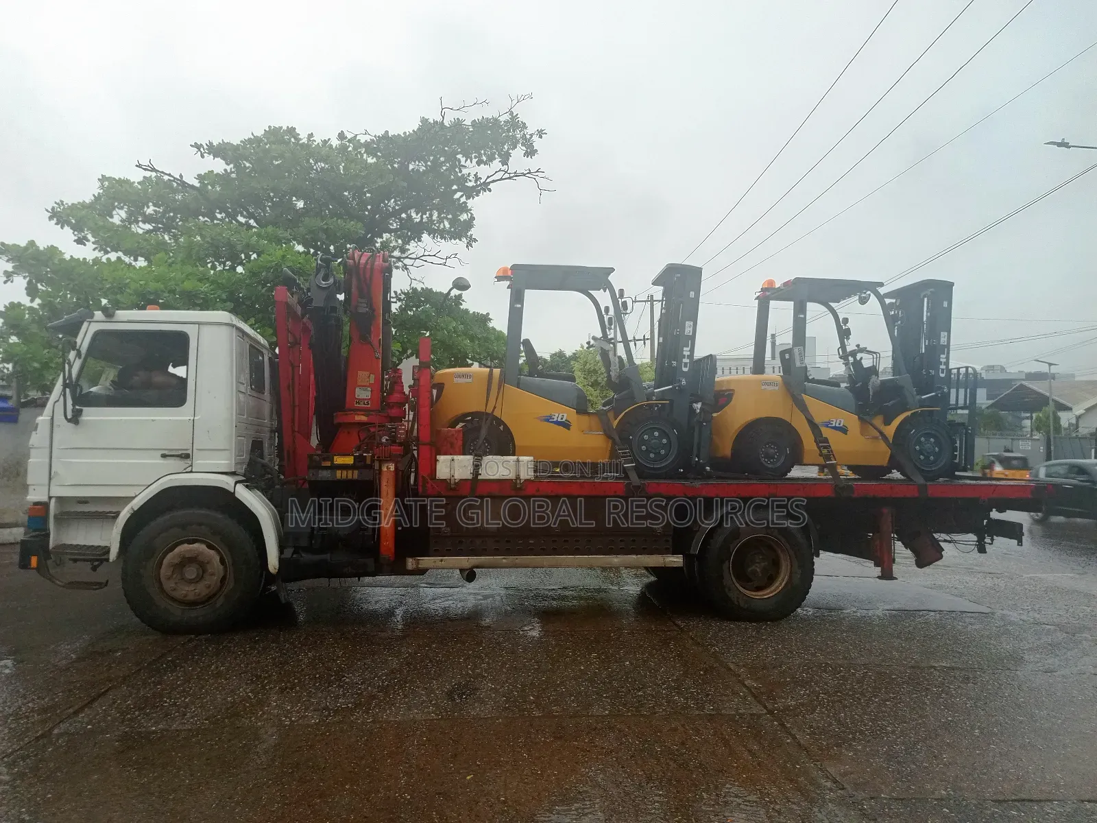Scania Truck With 15tons Hiab for Rental
