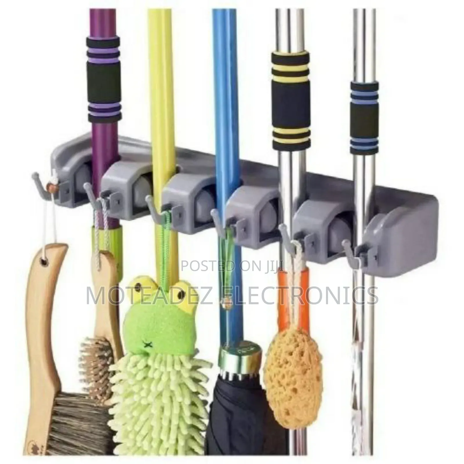 High Quality Plastic Wall Mount Mop, Broom and Brush Holder