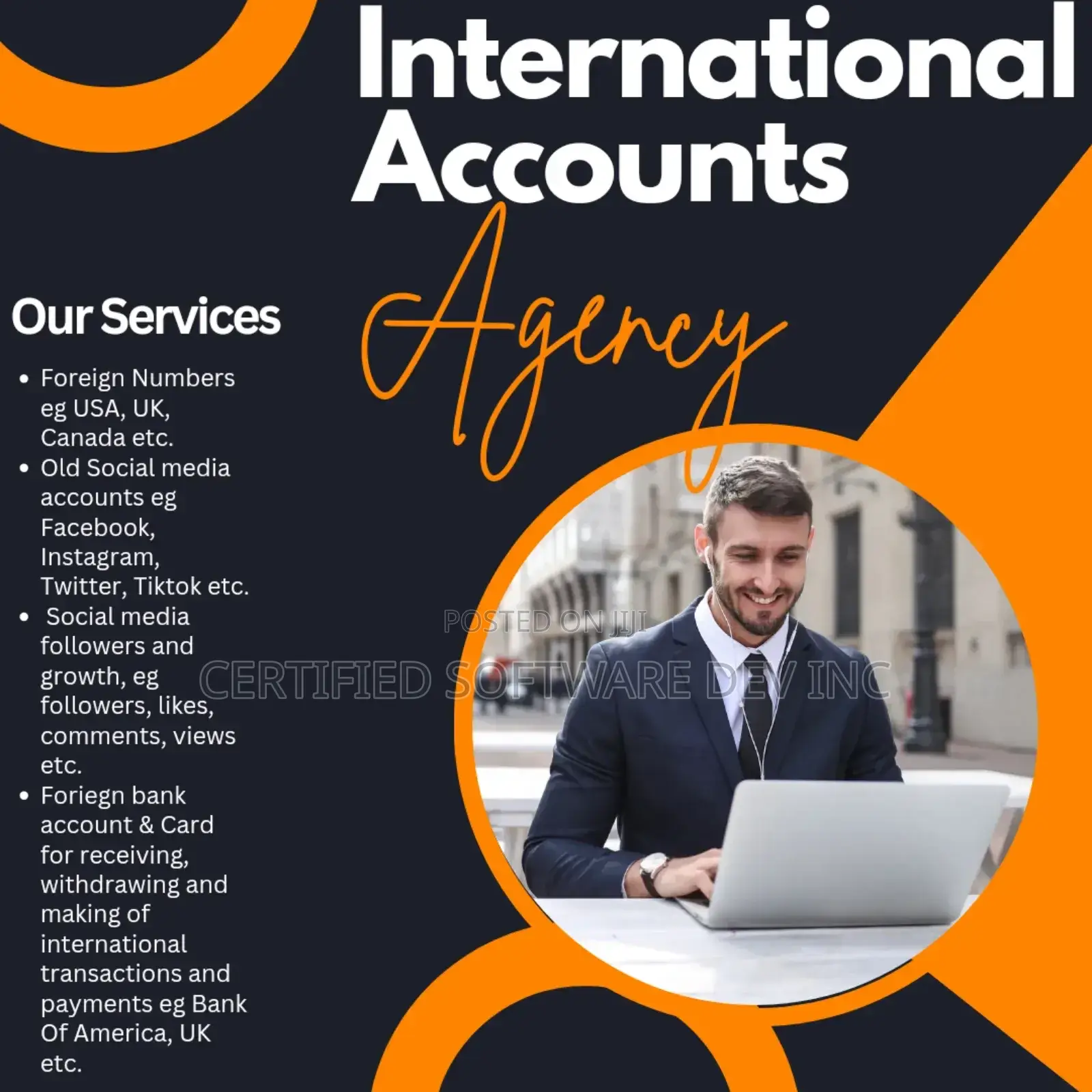Foreign Numbers and Social Media Accounts Growth