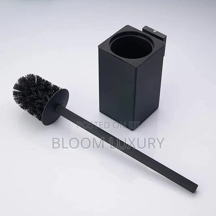 Wall Hung Toilet Brush Matt Black