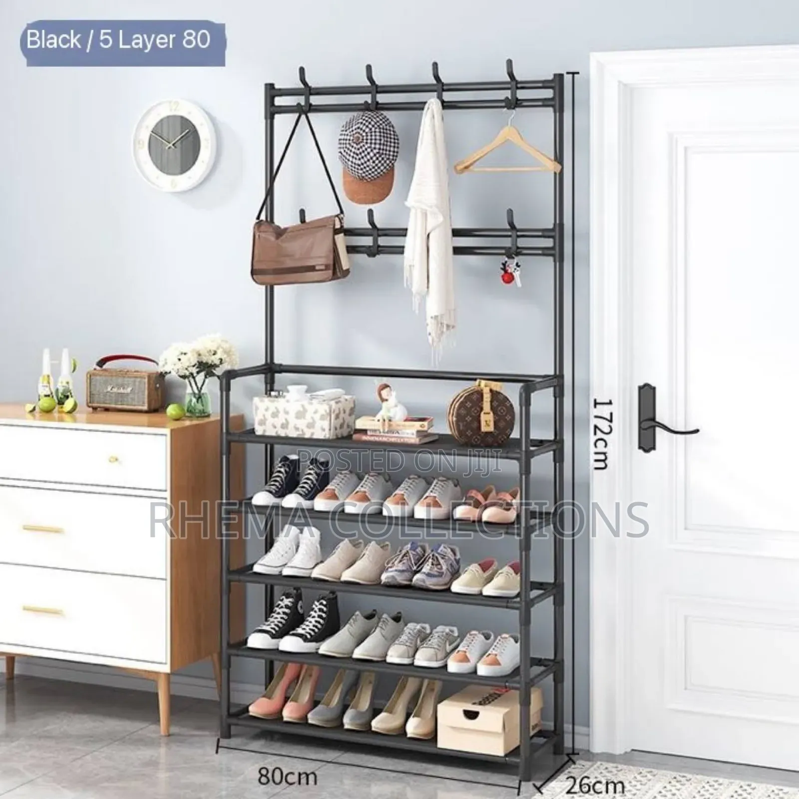 5 Layer Multifunctional Shoe/Cloth/Bag Rack
