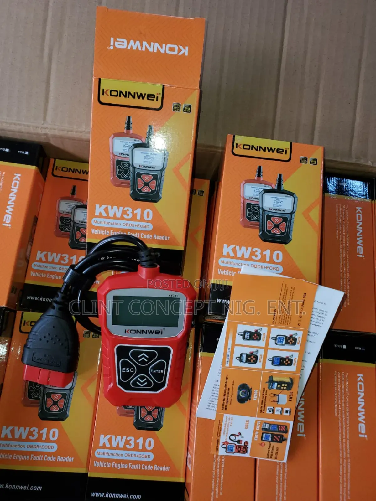 KW310 Obd2 Car Diagnostic Tool/Fault Finder Engine Scanner