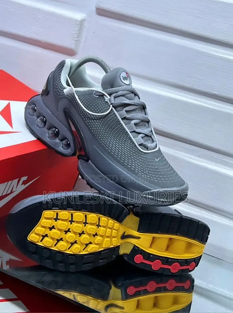 Original Nike Air Max DN Black White Cool Grey Sneakers