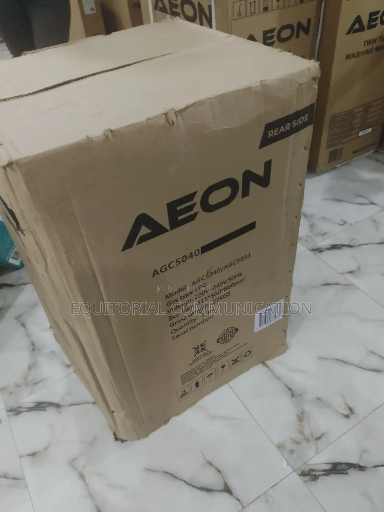 Aeon Gas Cooker 4 Burner| Agc5040