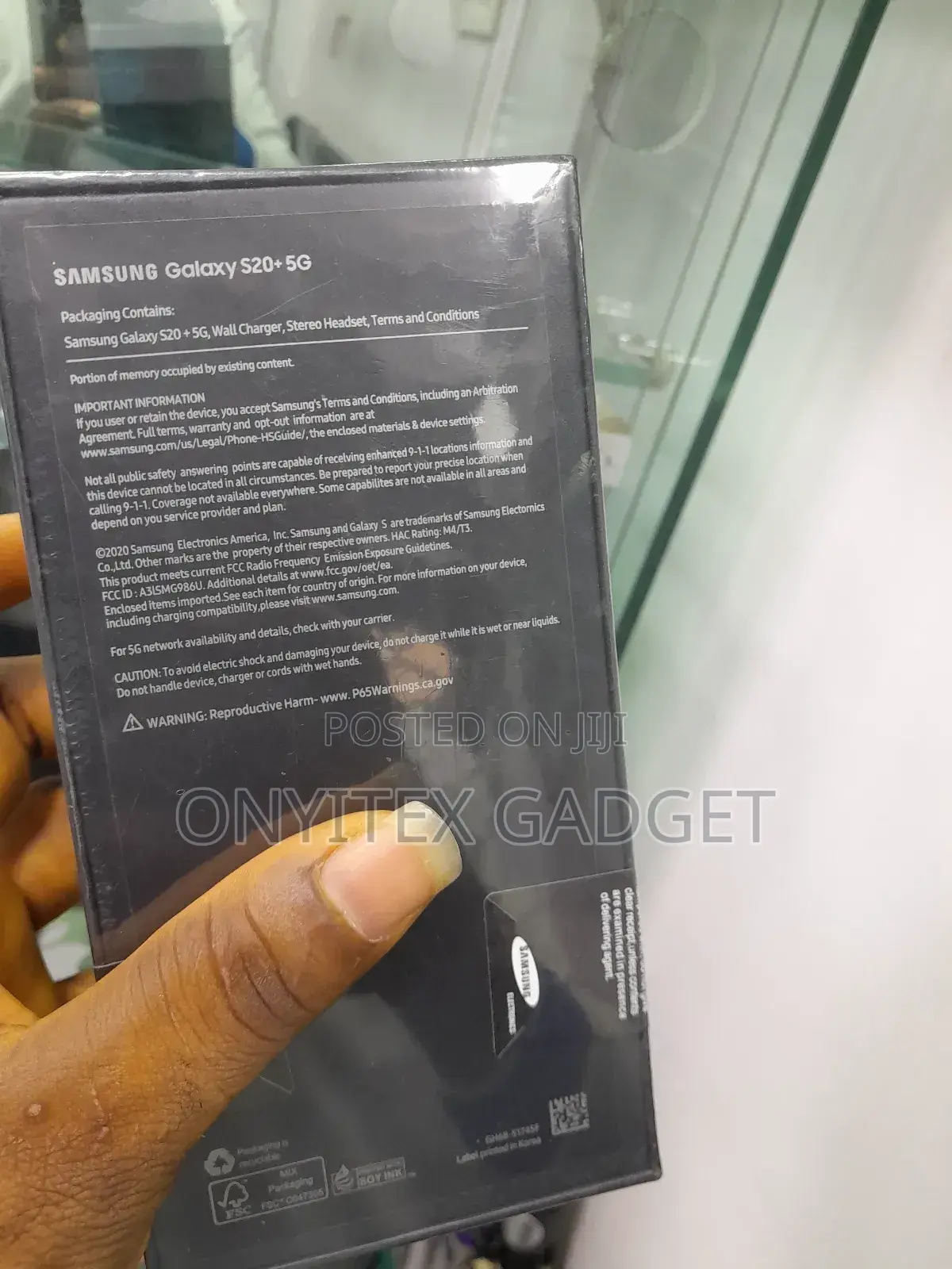 New Samsung Galaxy S20 Ultra 5G 256 GB Black