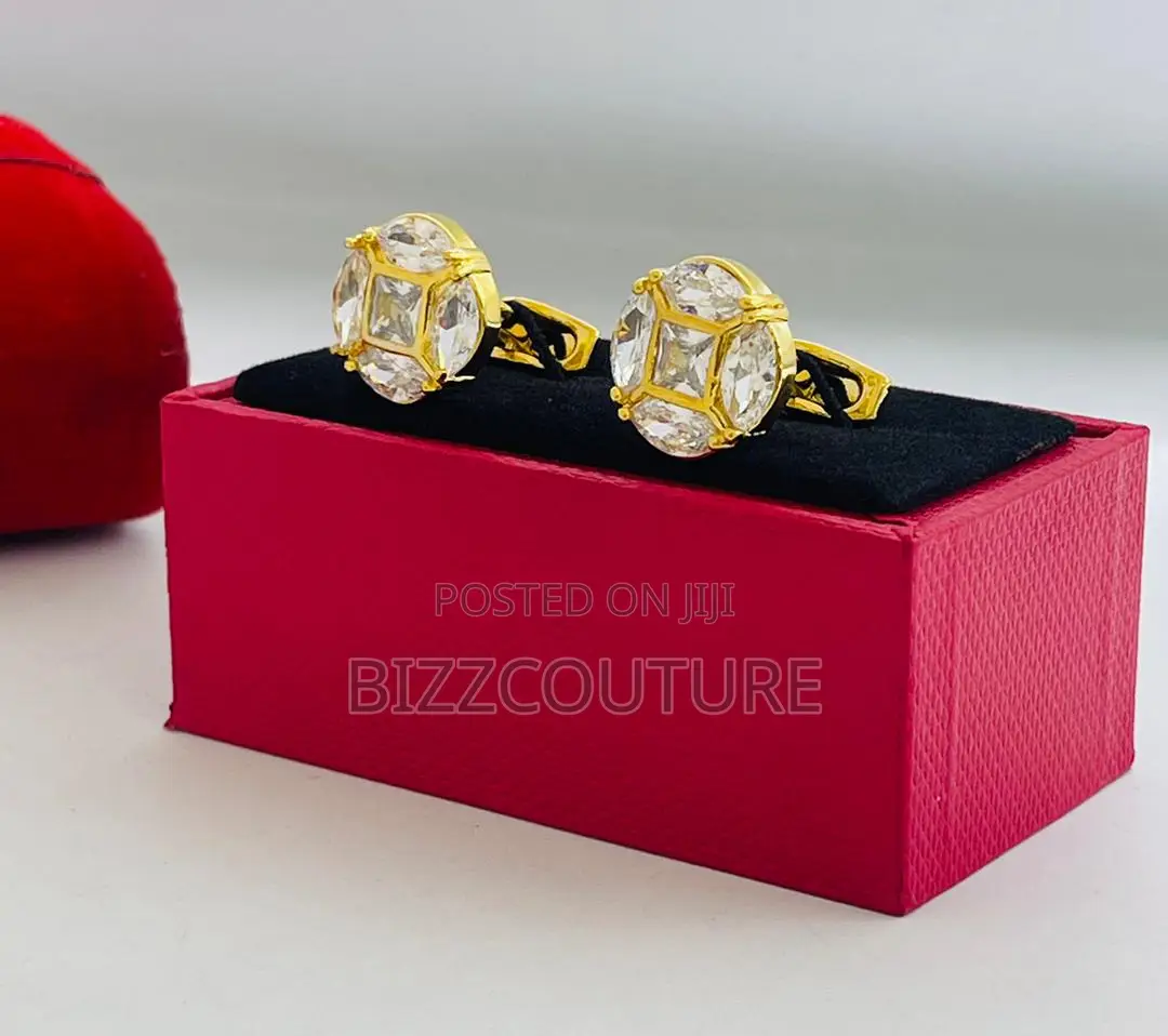 Original CARTIER GOLD CUFFLINKS Is Available in Store