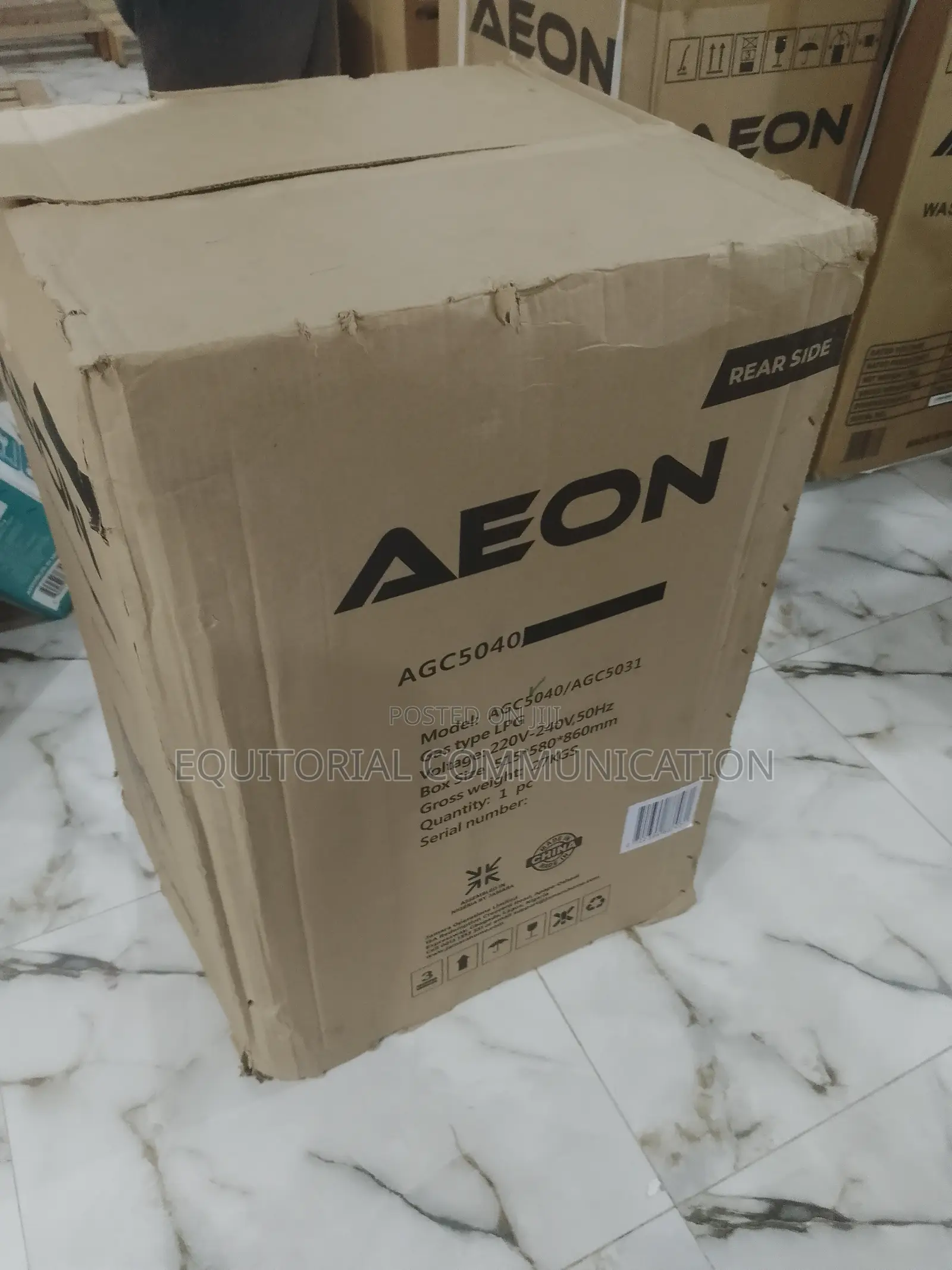 AEON 4 Gas Burner 50X50 Standing Cooker |AGC5040