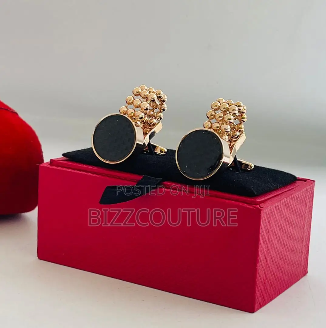 Original CARTIER GOLD CUFFLINKS Is Available in Store