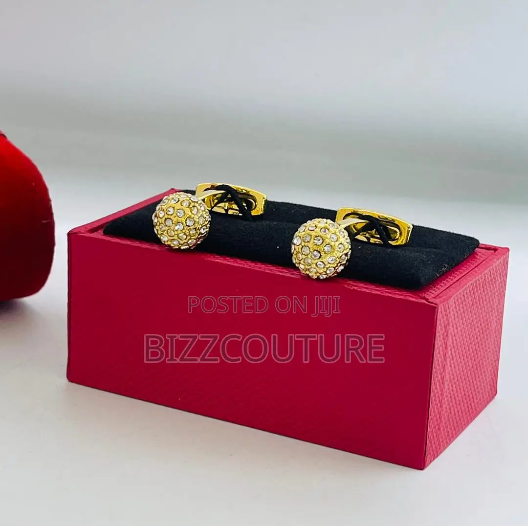 Original CARTIER GOLD CUFFLINKS Is Available in Store