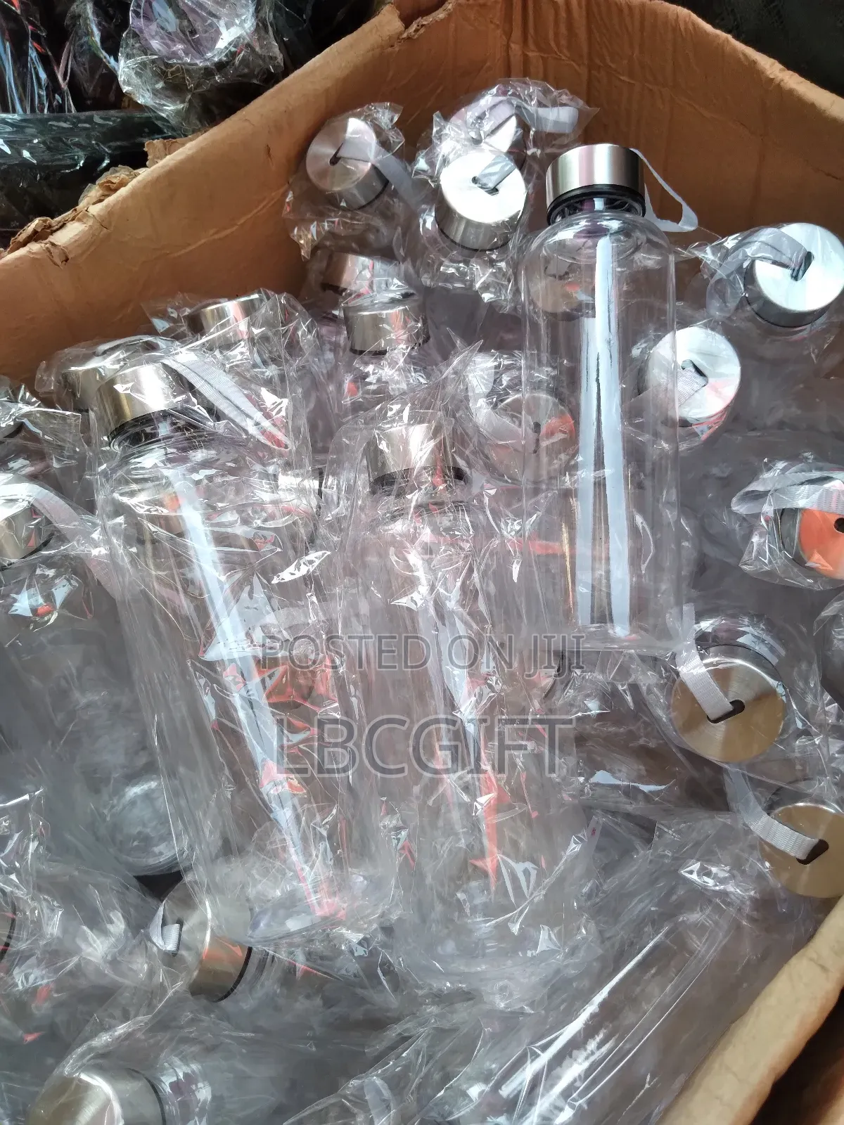 Transparent Water Bottle (Wholesales Only)