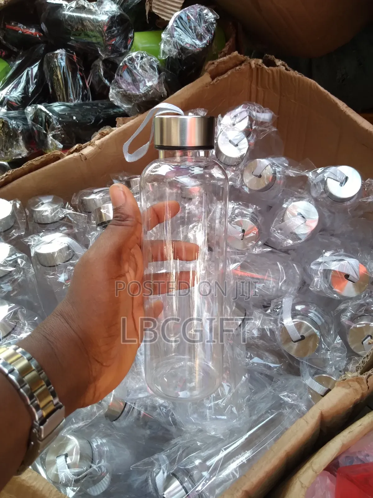 Transparent Water Bottle (Wholesales Only)