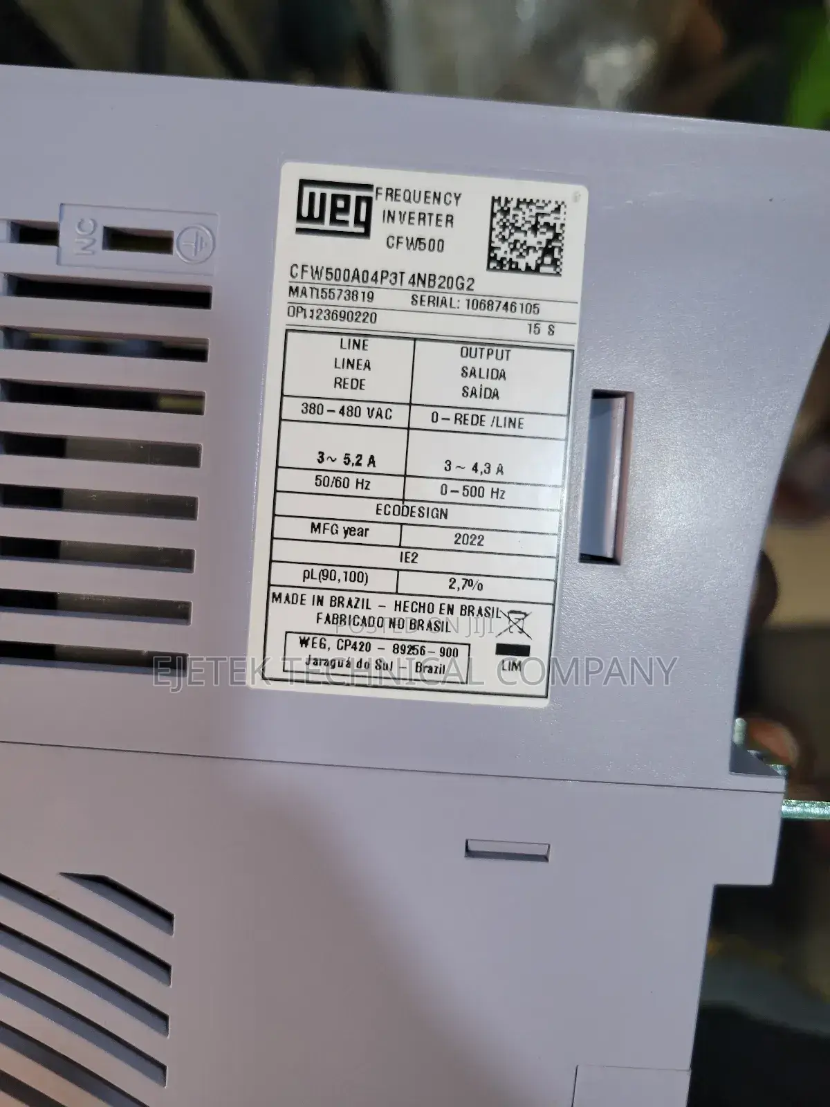 Weg Inverter Drive 1.5kw