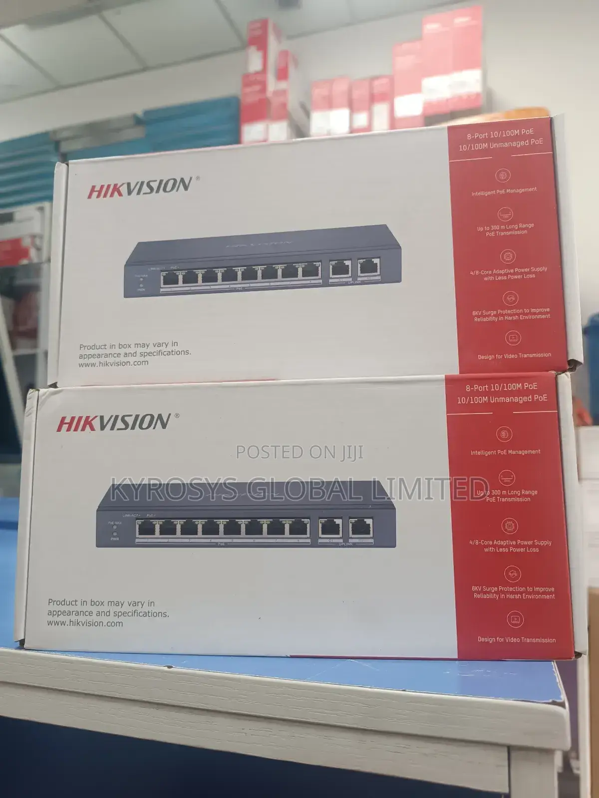 Hik Vision 8 Port Poe Switch