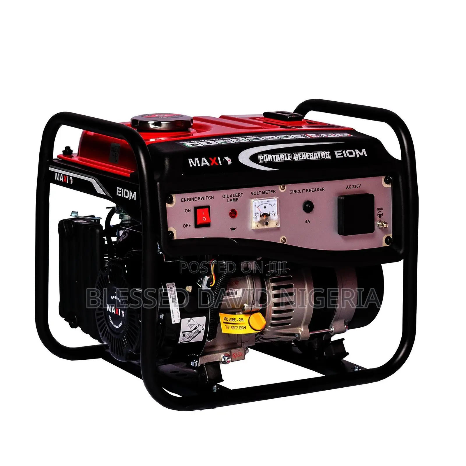 Maxi E10M, 1.2kva (1.0kw) Manual Generator