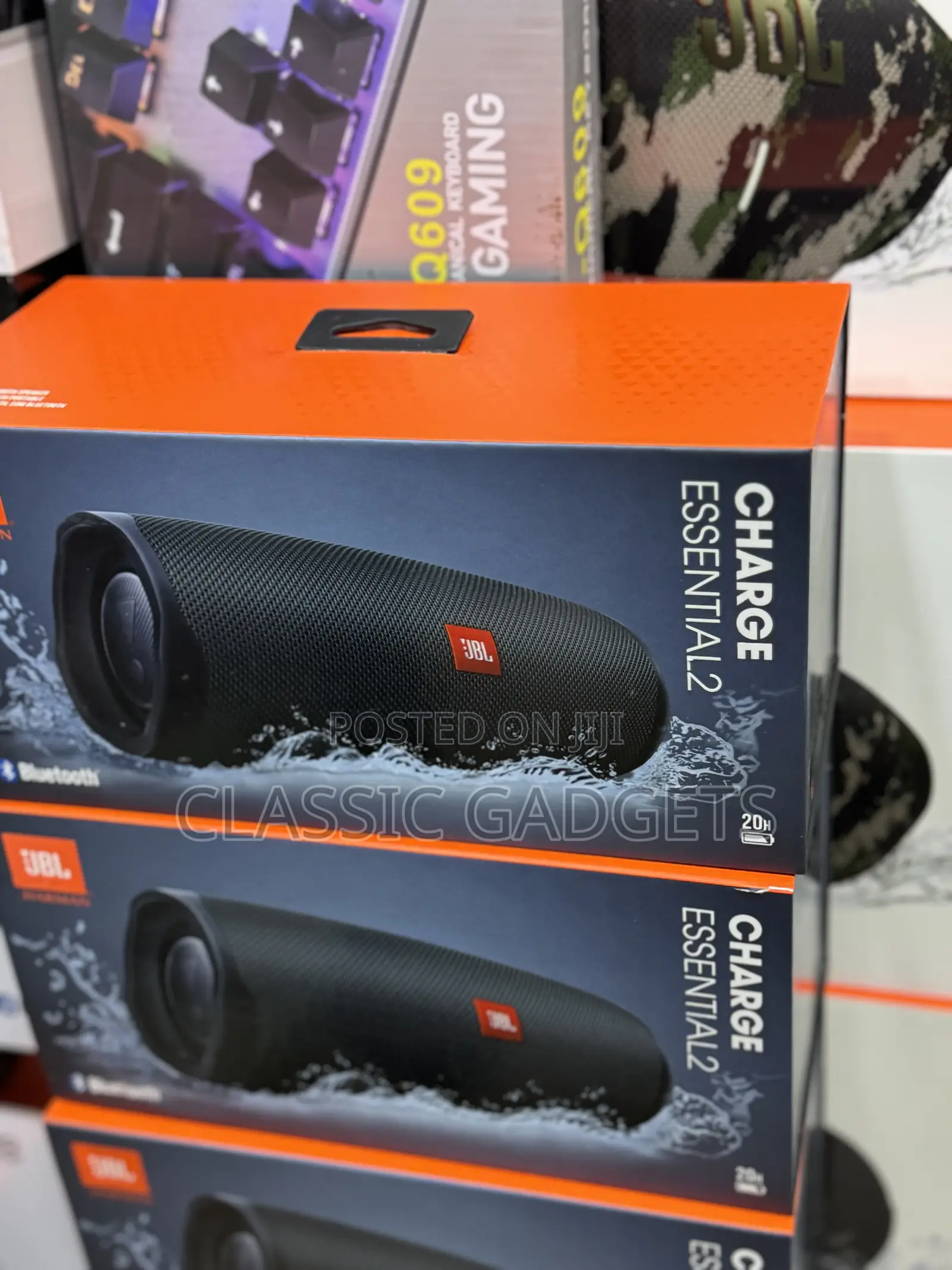 JBL CHARGE ESSENTIAL 2 Waterproof Deep Bass Speaker