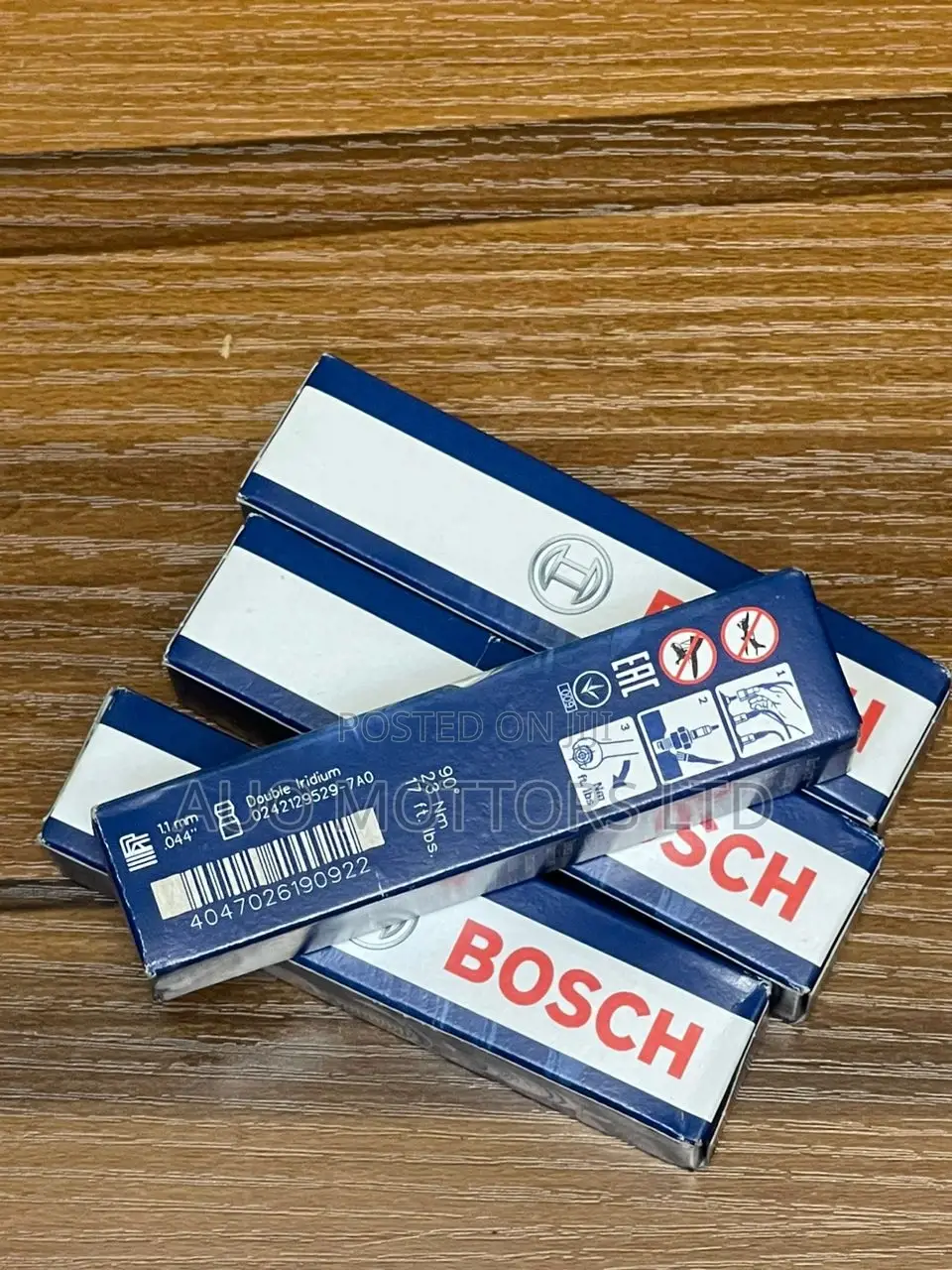 Bosch Double Iridium Spark Plug for Honda Each