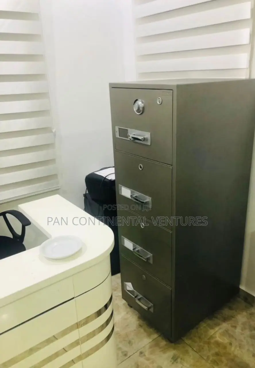 Fireproof Safe 4 Drawer With Key And Combination