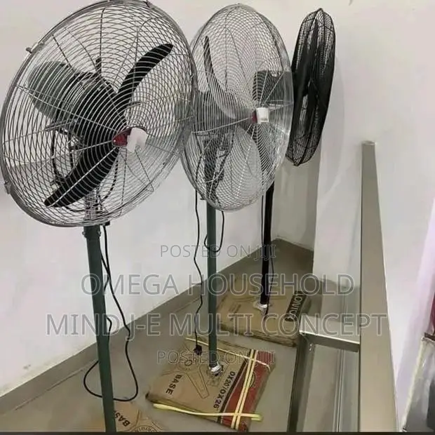 26" Industrial Ox Fan Cooper Coil.