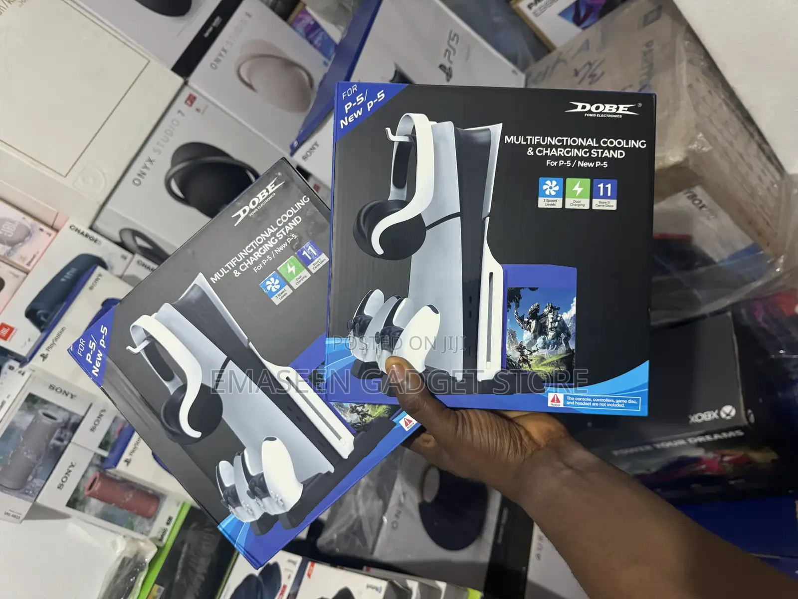 Playstation 5 Multi-Function Cooling Charging Dock