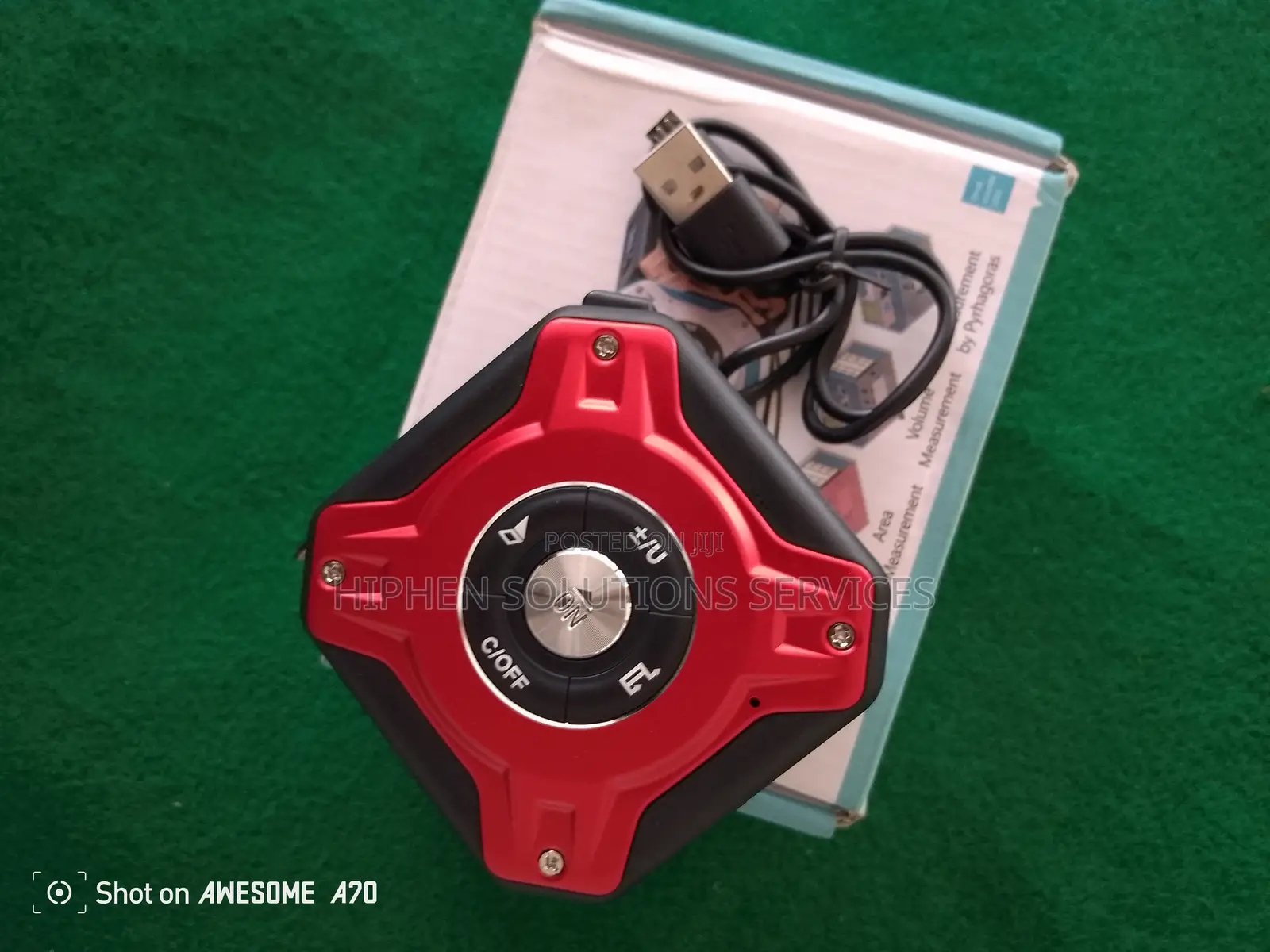 40M Laser Tape Measure Digital Retractable Screen
