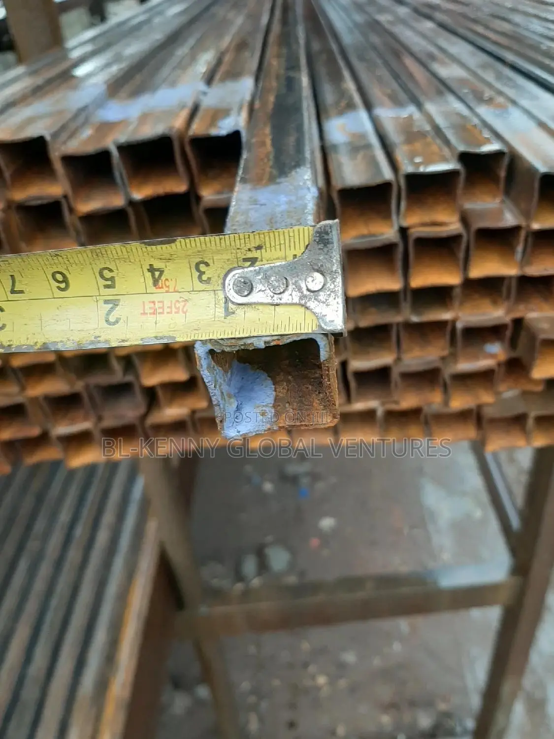 25mm X 25mm X 1.5mm Square Pipe (1x1)