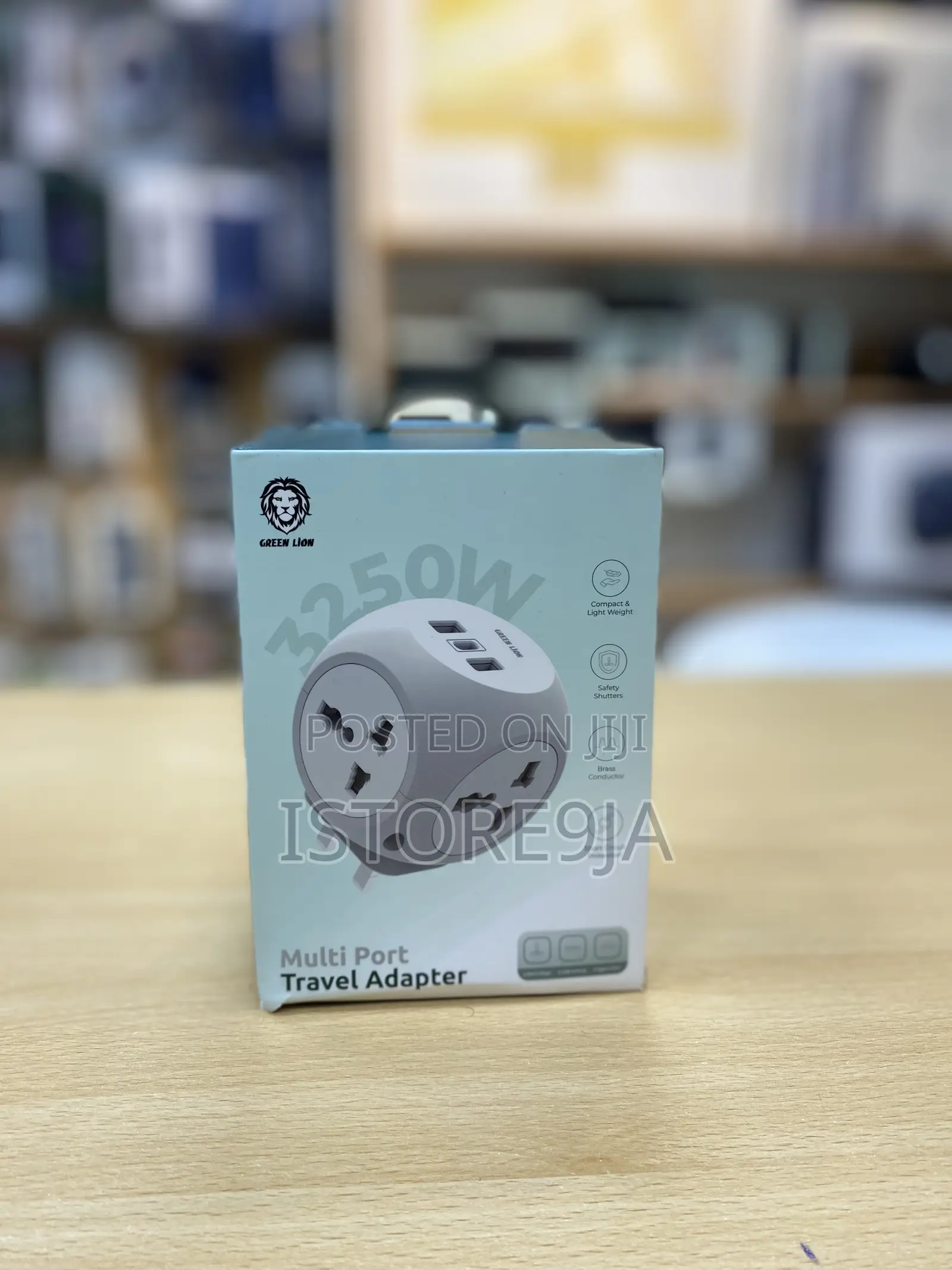 Greenlion Multi-Port Travel Adapter