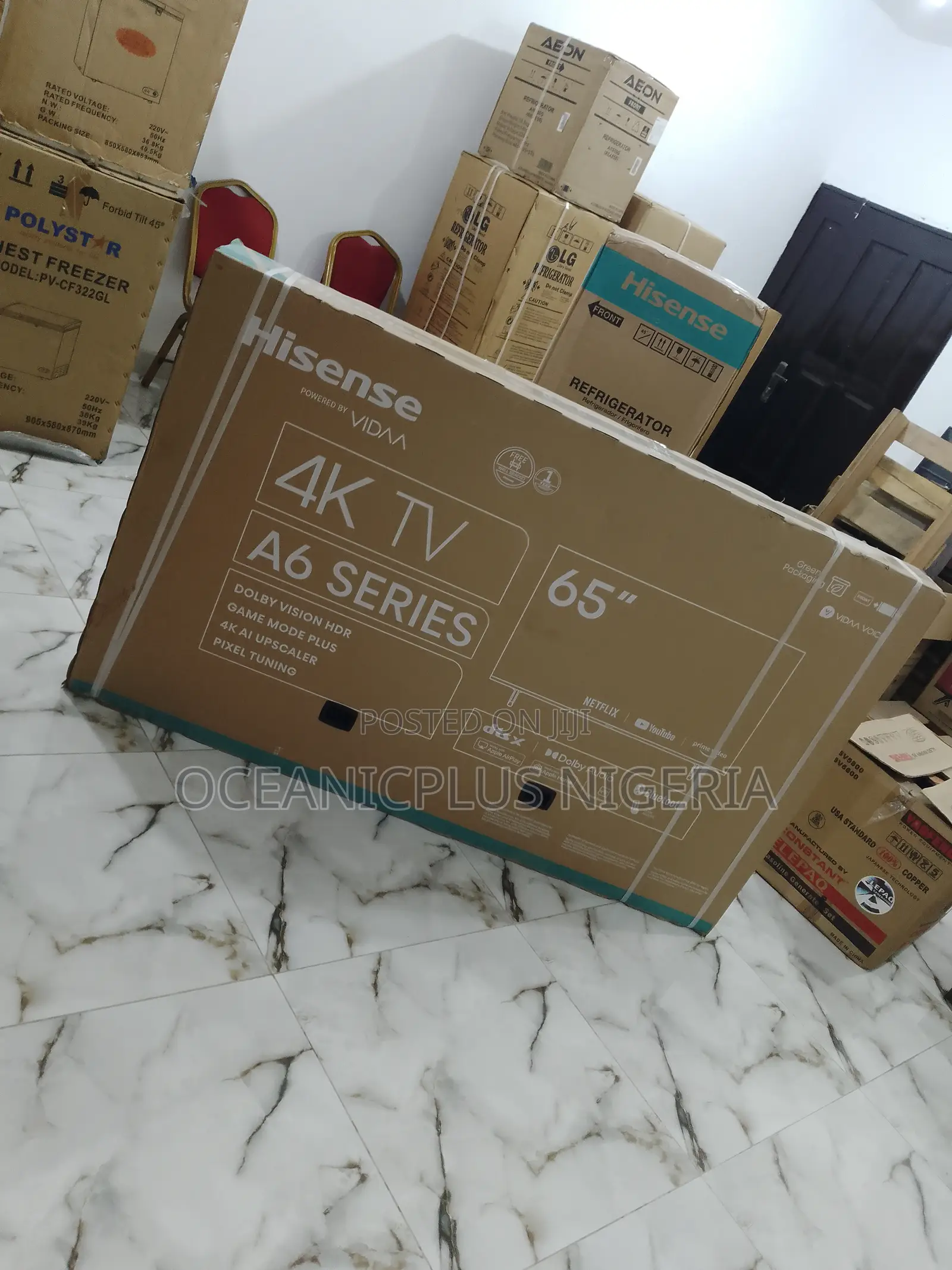 High Standard 65inches Hisense Smart Television
