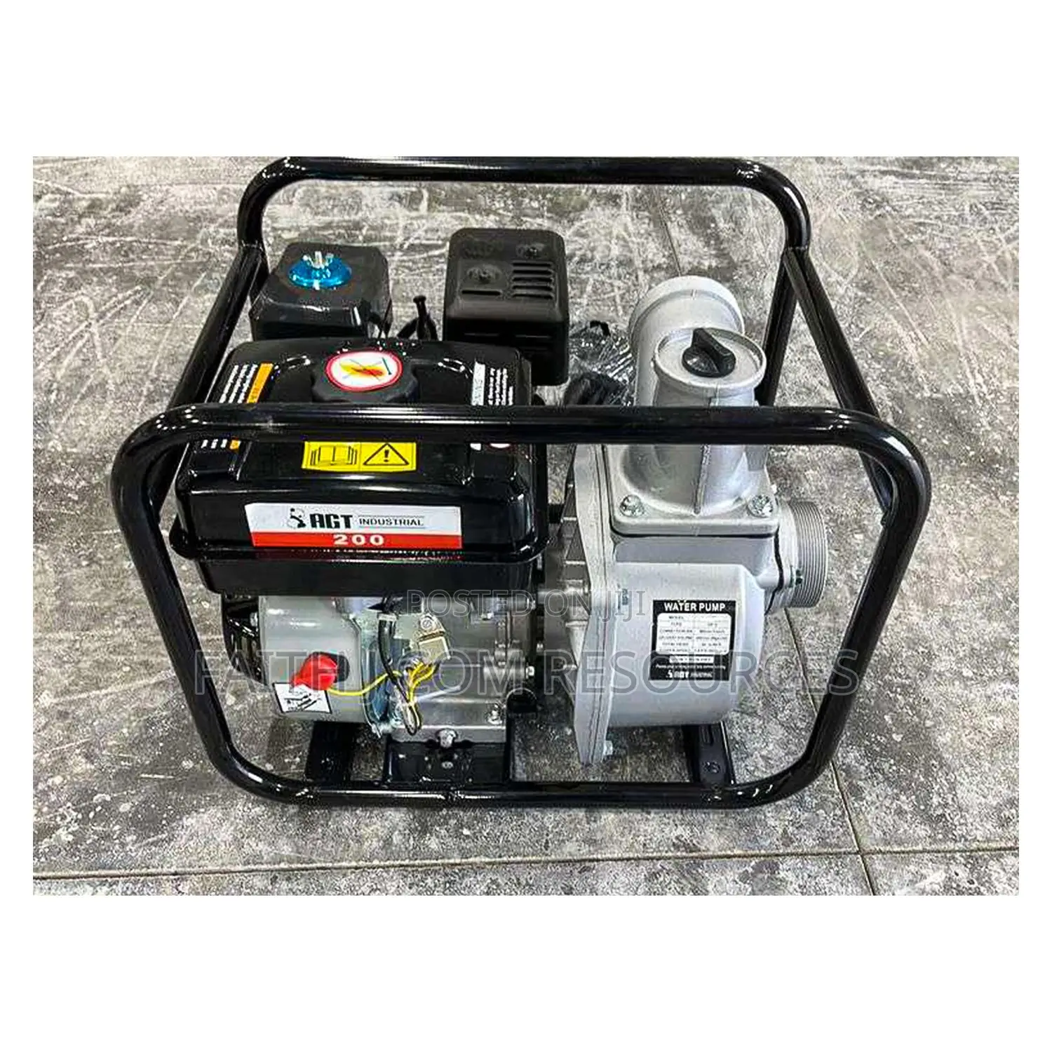 AGT Industrial Gasoline Water Pump Engine (Wp-80)