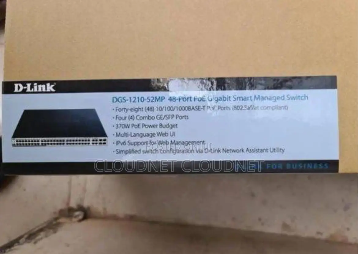 Dlink DGS-1210-52MP 48port Gigabit Poe
