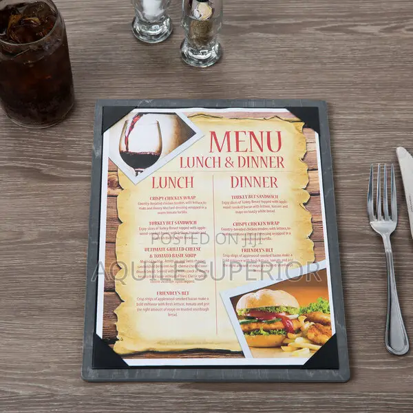 Event Menu Card Printing
