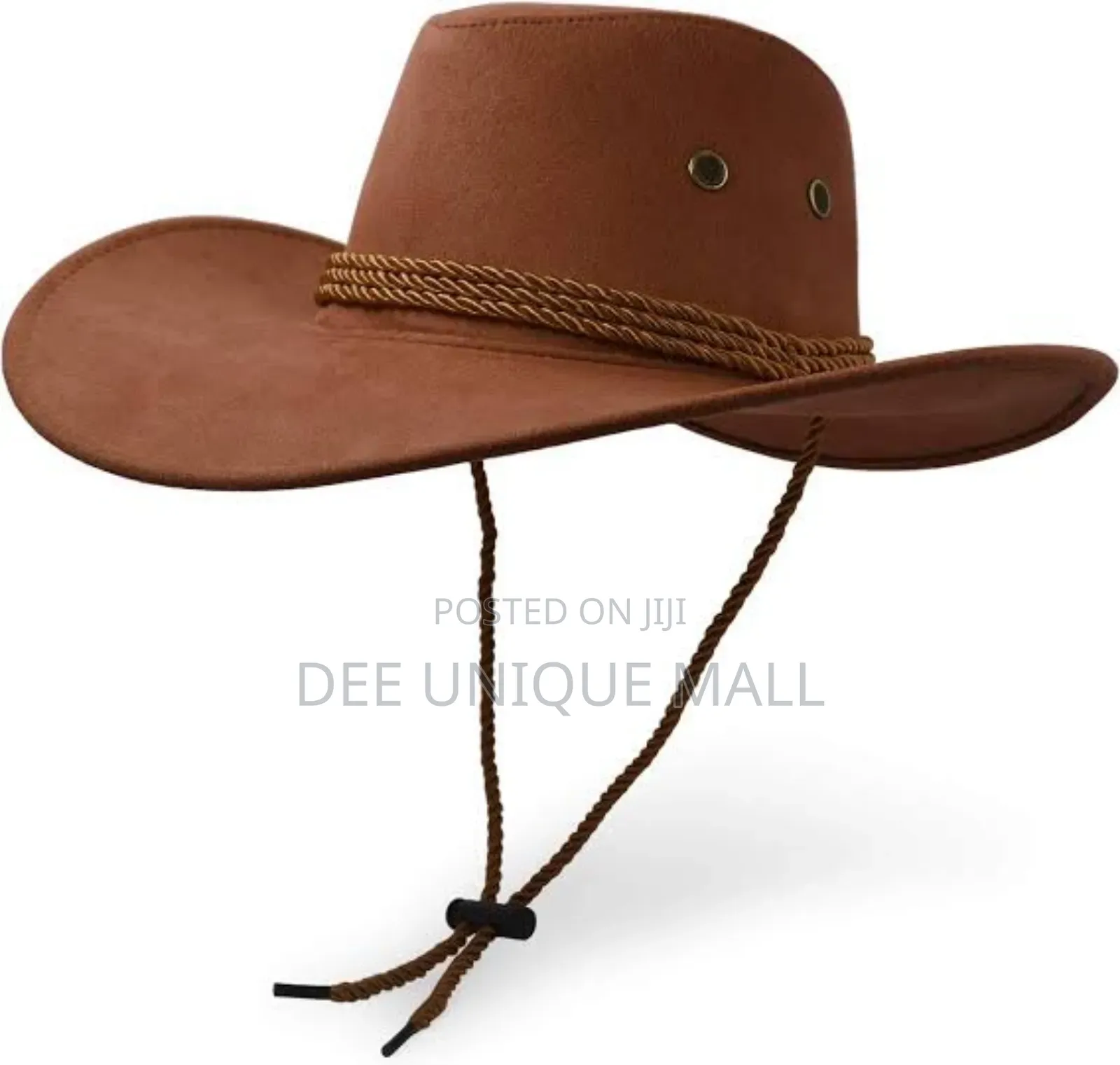 Cowboy Soft Faux Suede Western Hat Outdoor Sun Protection