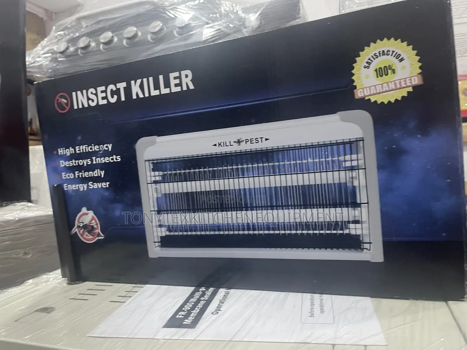 Electric Insect Killer Used for Restaurant Fast Food Bakery