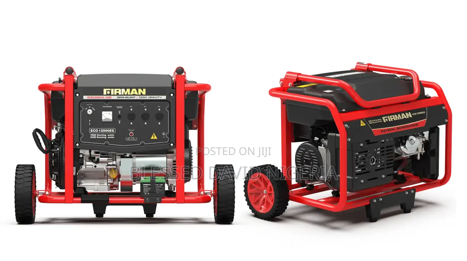 Firman Eco1299es, 10kva (8.2kw) Petrol Key Starter Generator