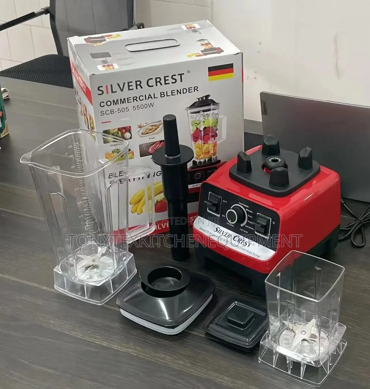 2L Large Capacity Commercial With Mixer Grinder