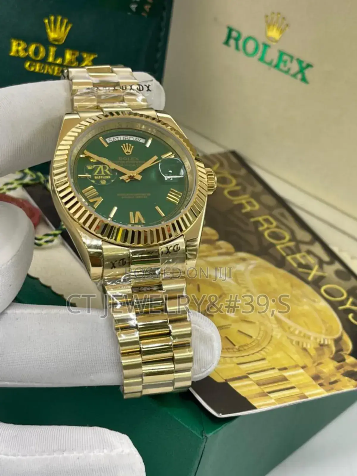 (Rolex Day-Date)Stainless Steel Watch for Men's High Quality