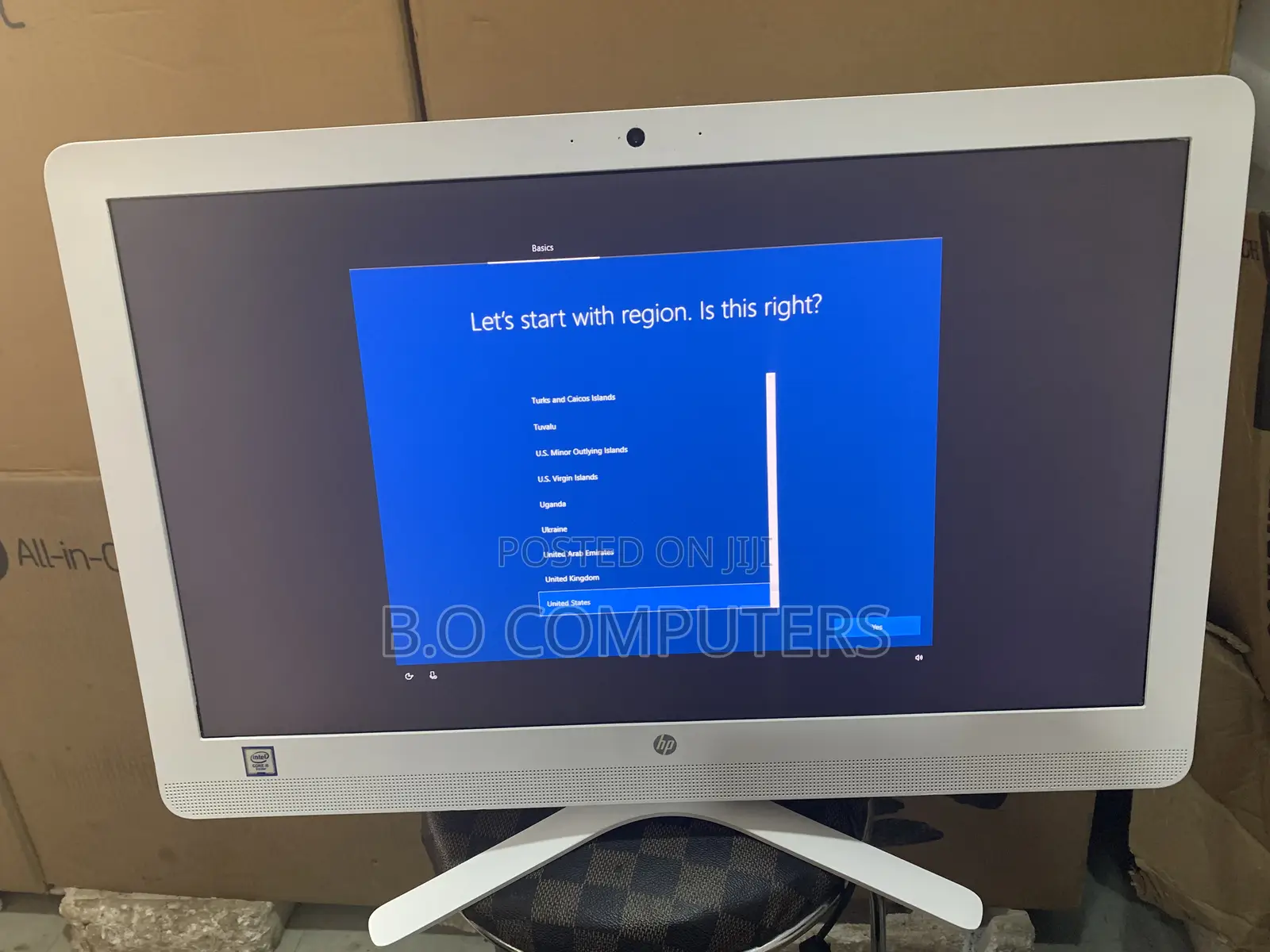 New Desktop Computer HP 200 G4 All-in-One 4GB Intel Core I3 HDD 1T