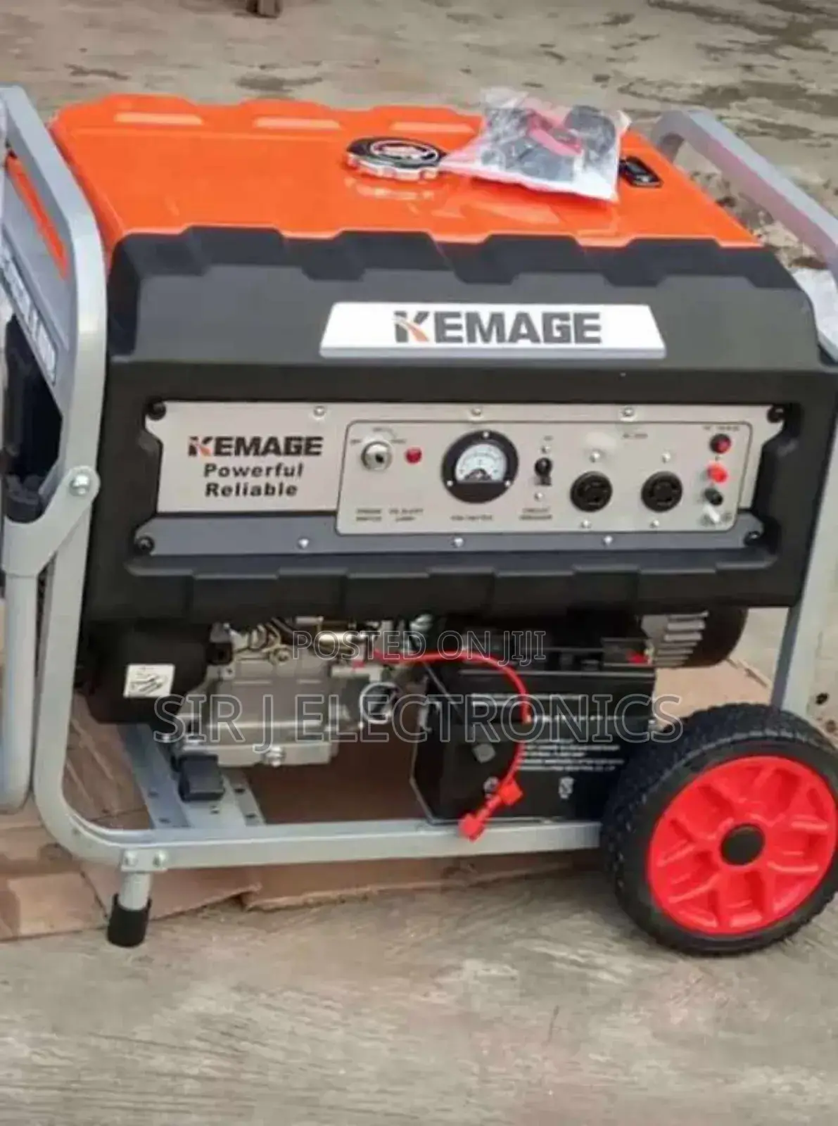 8.5kva Kemage Keystart Petrol Generator+ Warranty+ Copper