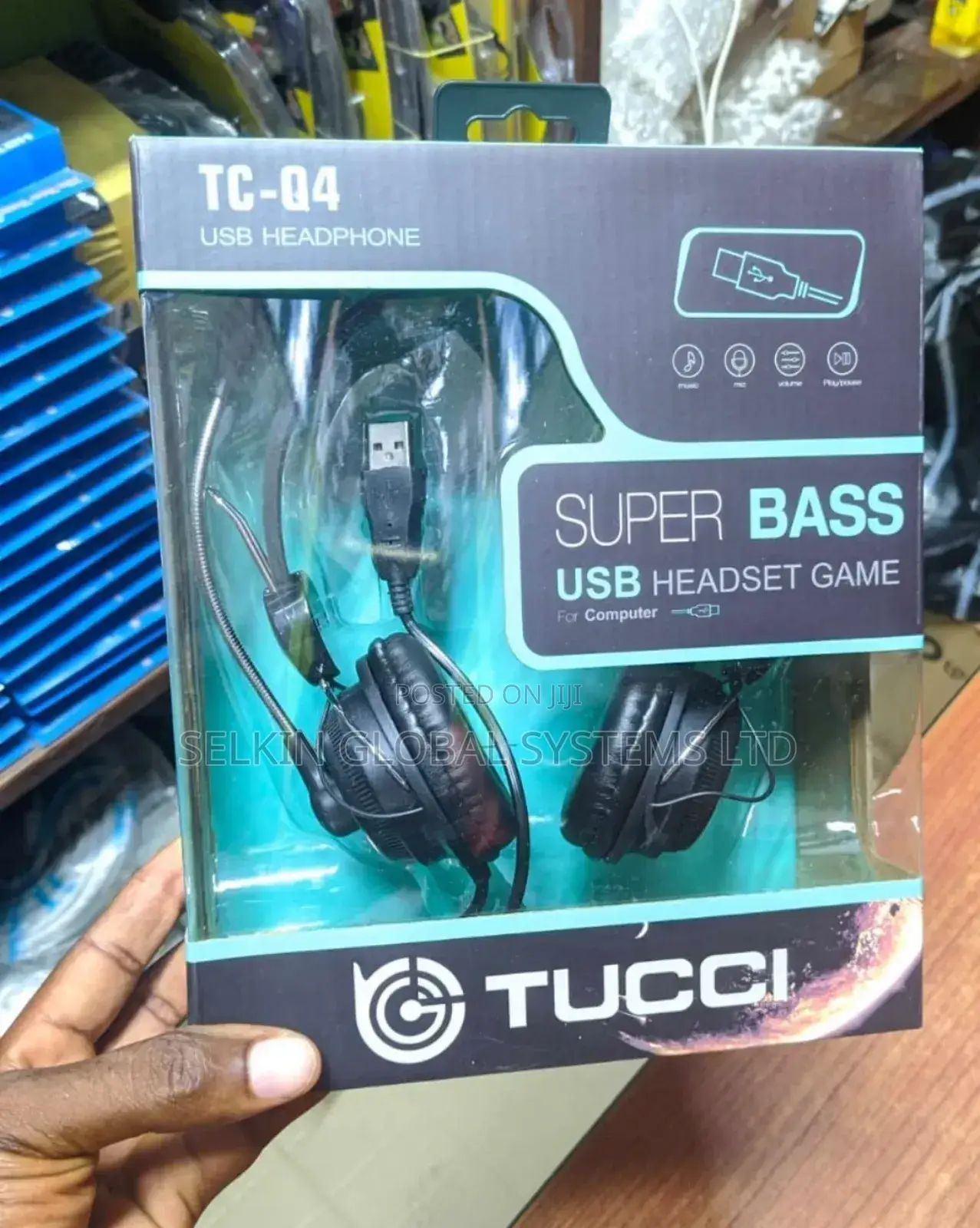 Tucci Usb Wired Gaming Headset With Mic