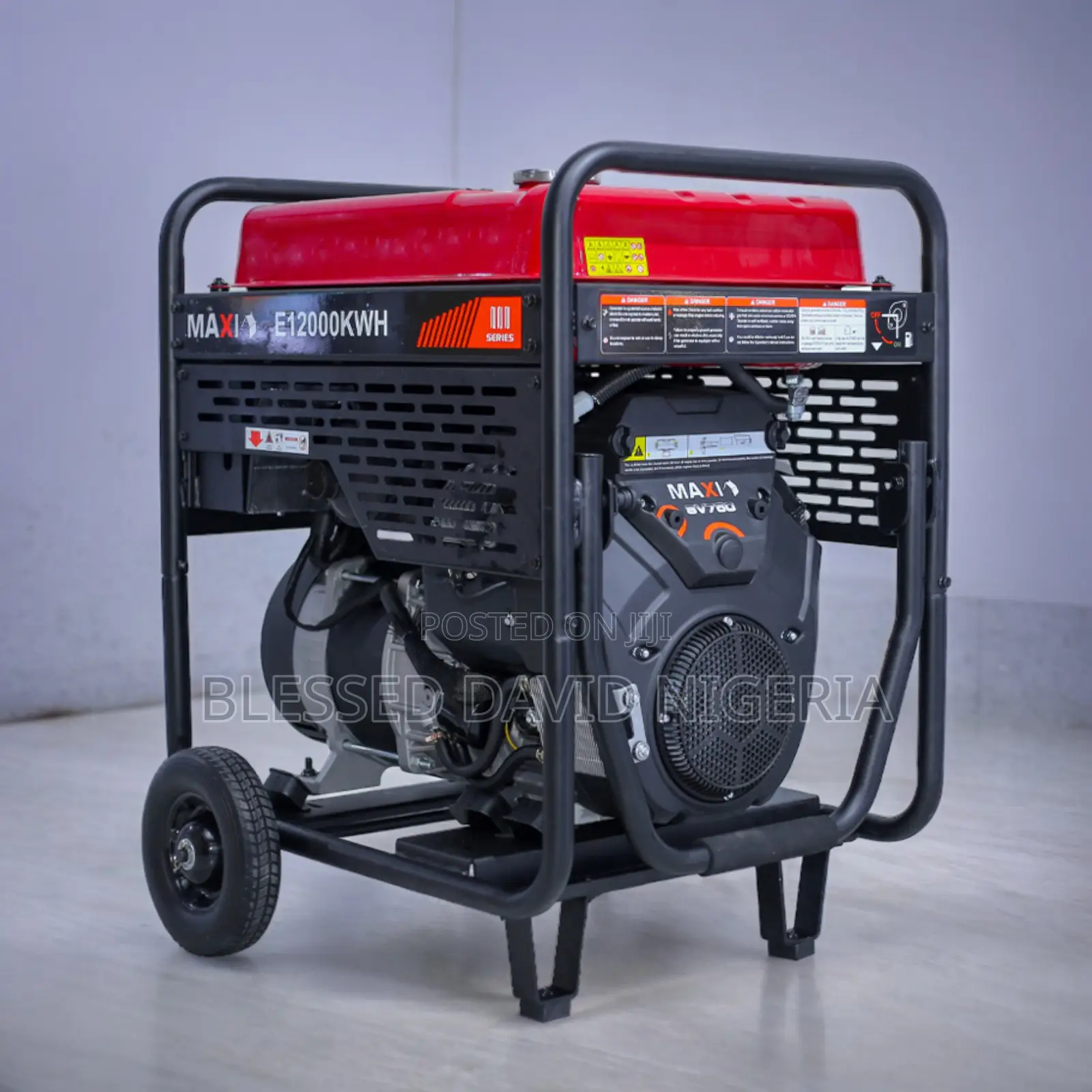 Maxi E12000KWH, 15kva (12kw) Heavy Duty Generator