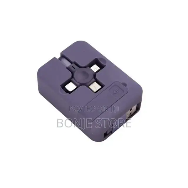 3-1 Charging Cable Roll Retractable Bracket With Phone Stand