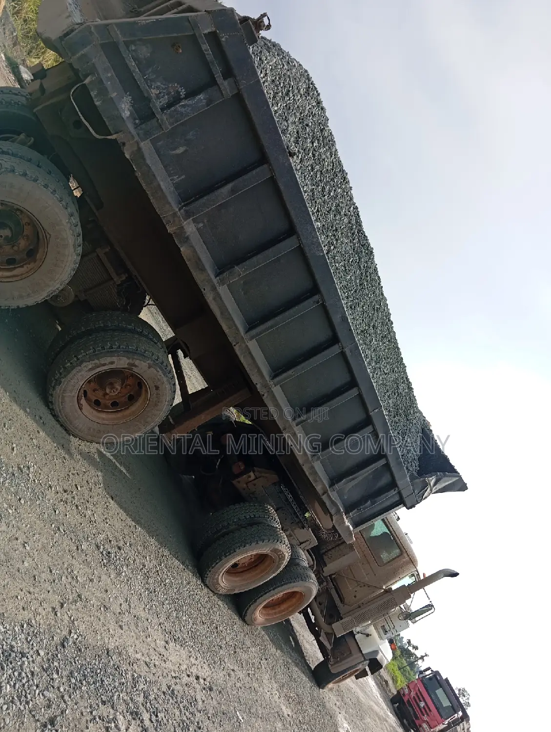 Iron Chippings and Granite From Oriental Mining Company