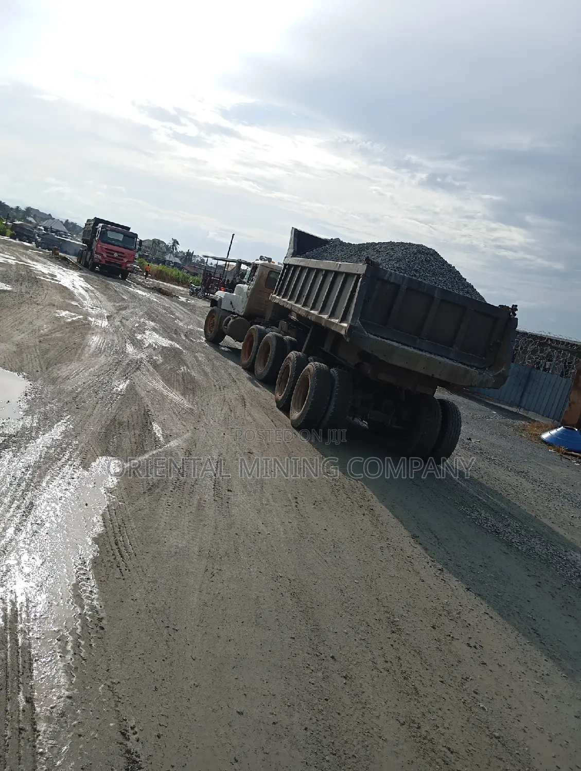Iron Chippings and Granite From Oriental Mining Company