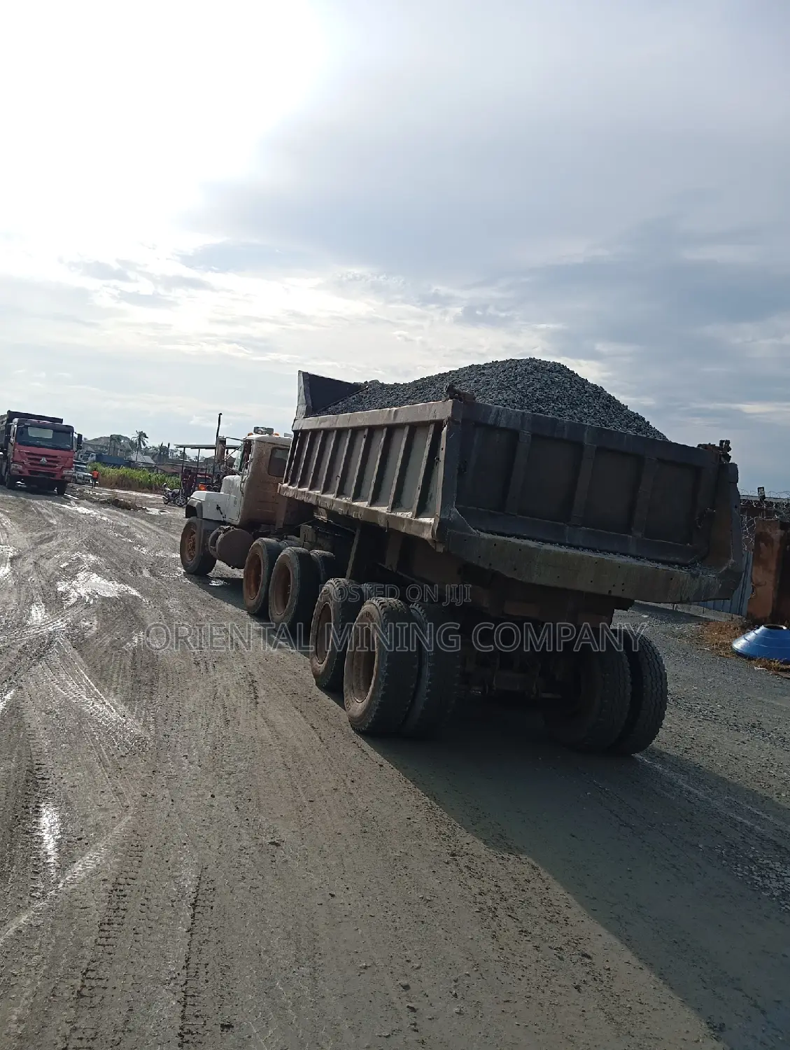 Iron Chippings and Granite From Oriental Mining Company