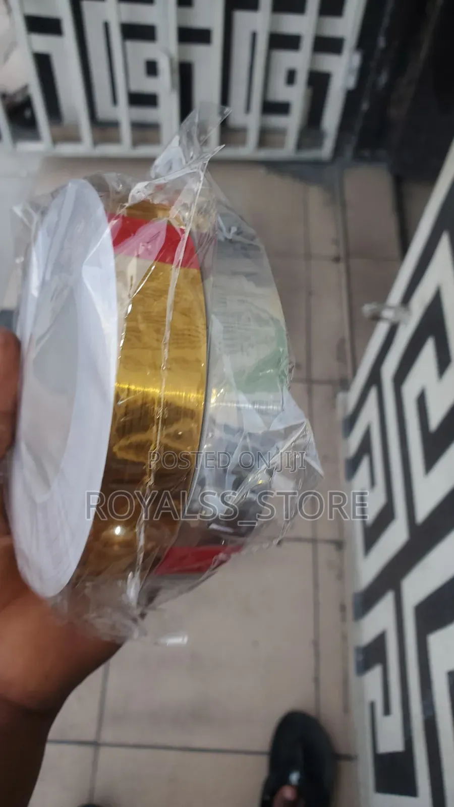 50 Meters Gold and Silver Wall Decorative Tape