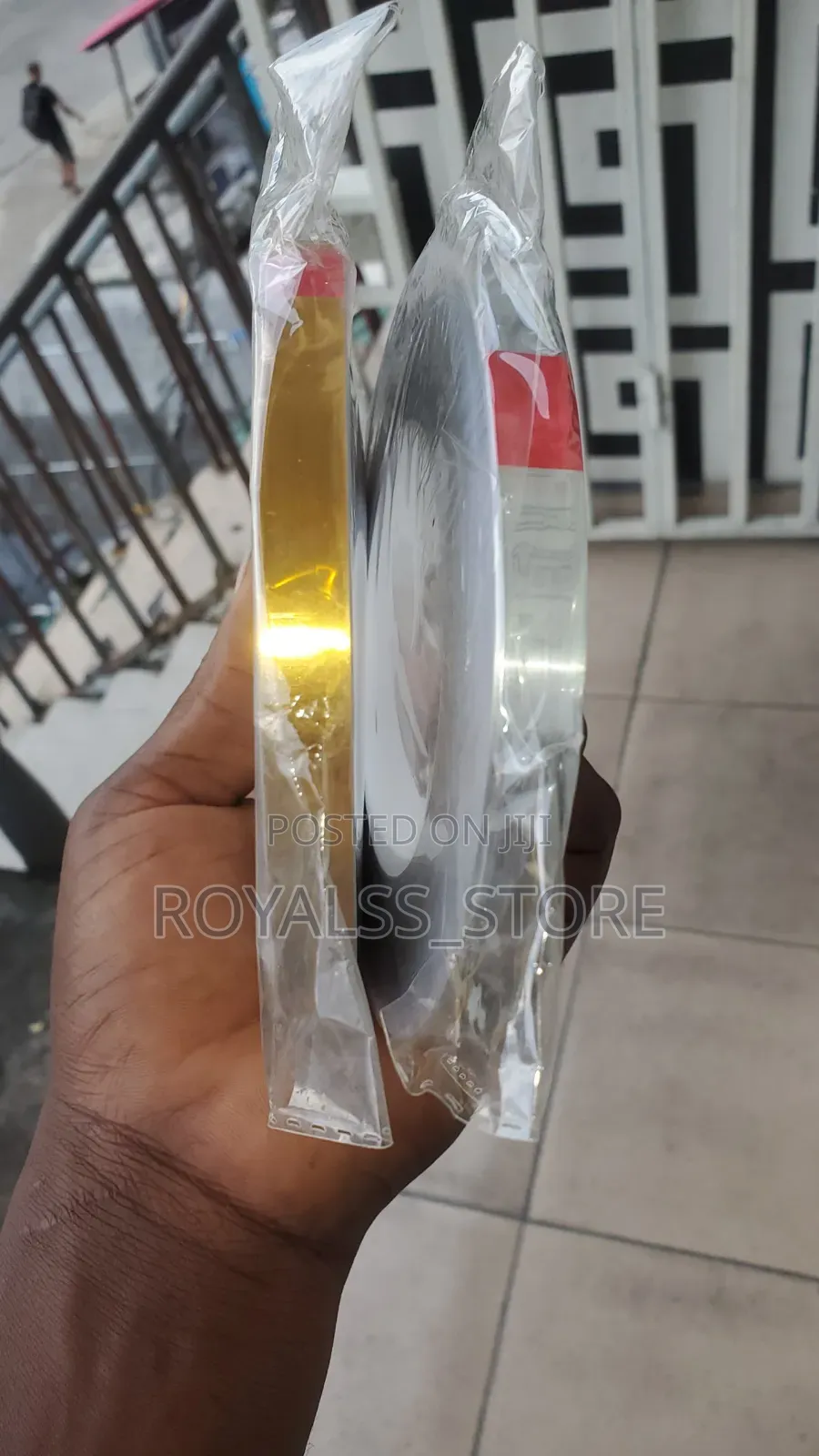 50 Meters Gold and Silver Wall Decorative Tape